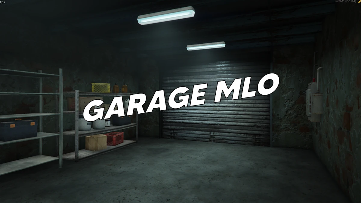 Garage – Fully Open Source (FiveM MLO)